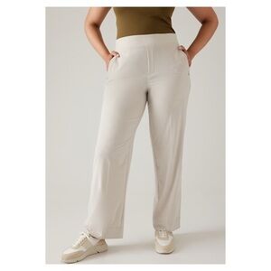 NWT Athleta Brooklyn Heights New Wide Leg Pant Sz 14